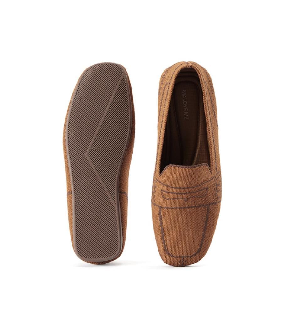 Comfort slip-on loafers - Brown