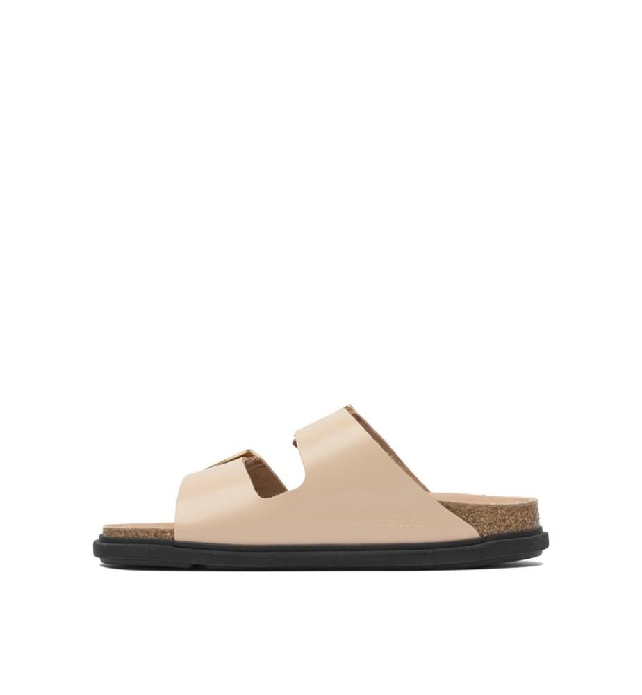 Arizona Droplet Buckle Low Sandalen - Beige