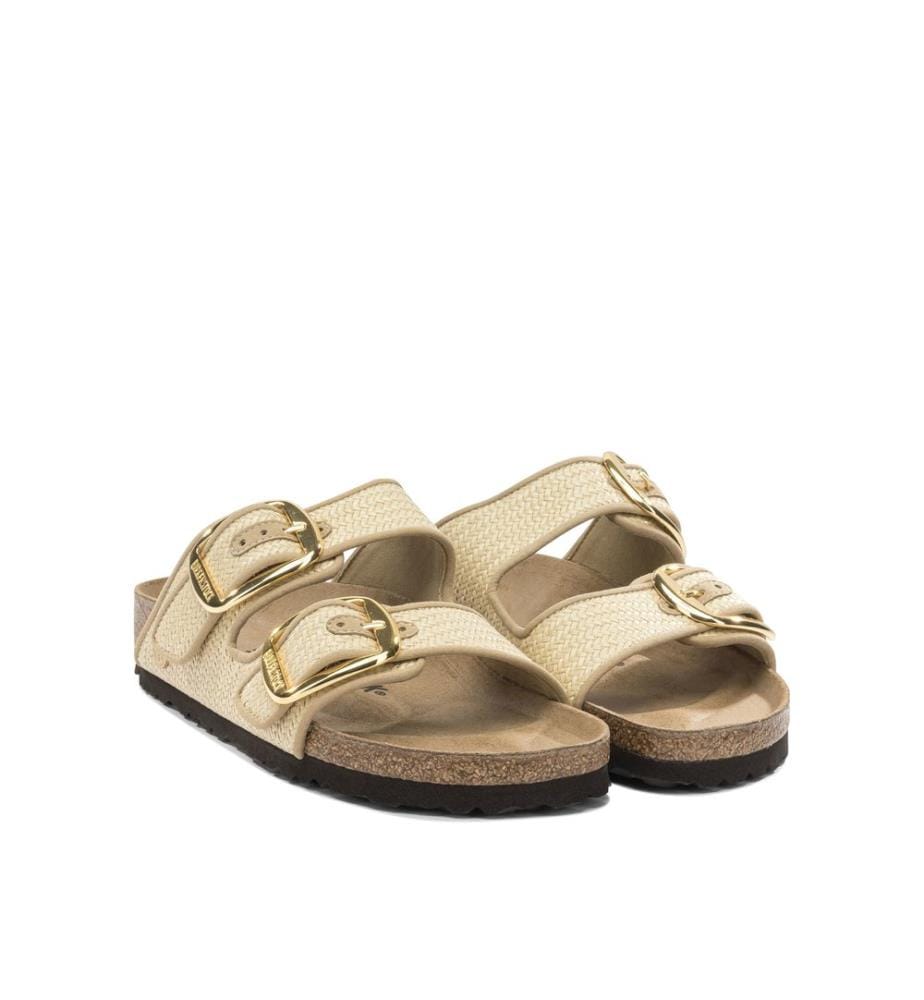 Arizona Big Buckle Sandalen - Beige