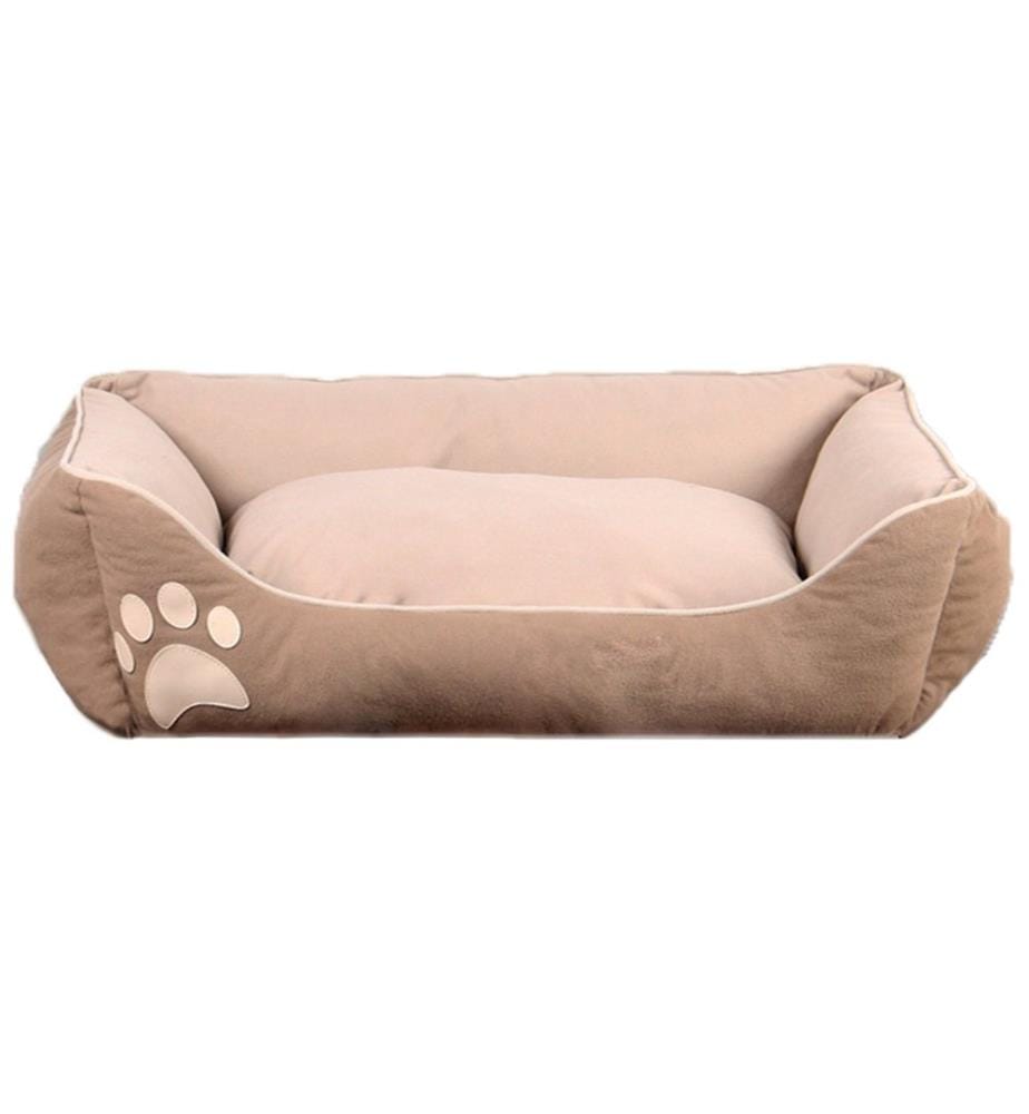 Hund- und Katzenbett Lucy L – Braun und Beige