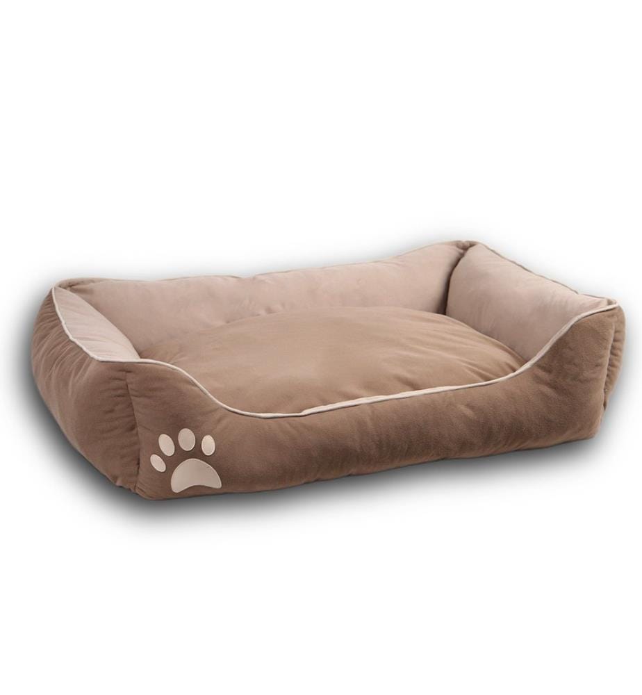 Hund- und Katzenbett Lucy L – Braun und Beige