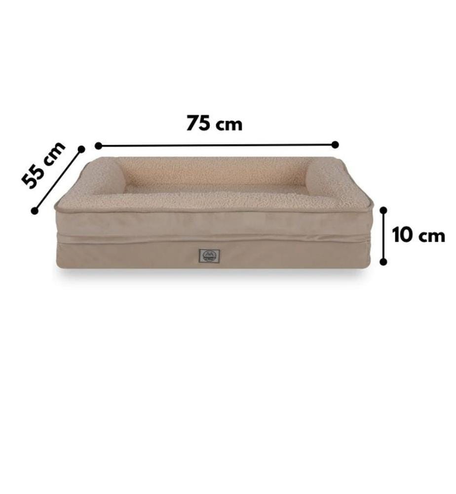 Hundebett Felix L – Creme und Beige