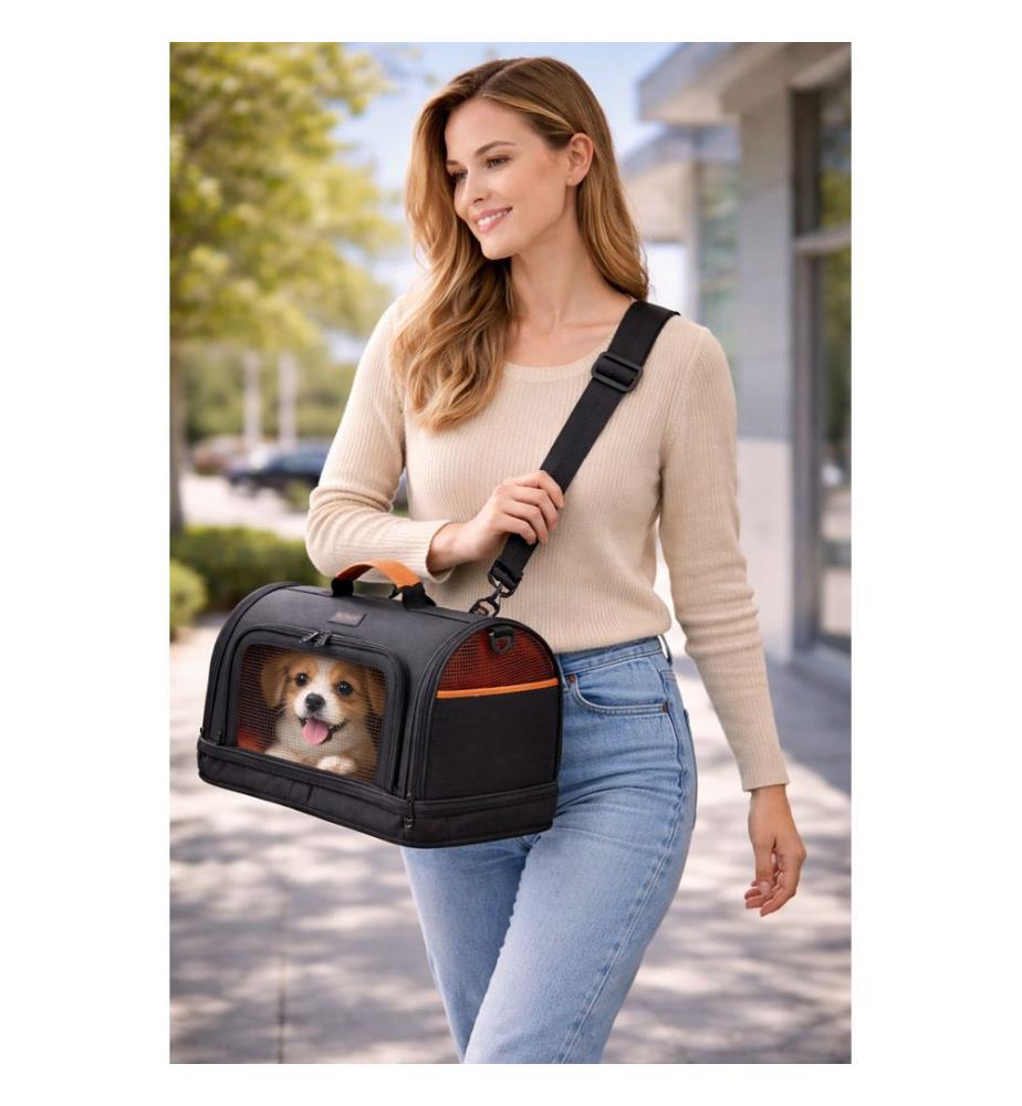 Borsa da trasporto per animali - Nera