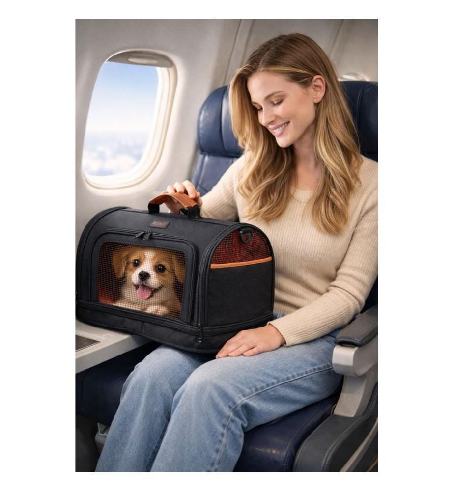 Borsa da trasporto per animali - Nera
