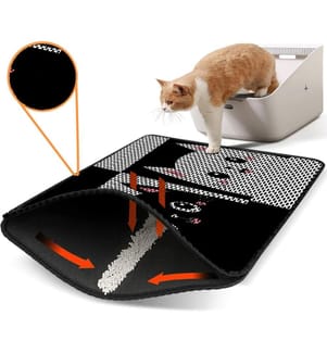 Katzenstreu-Matte – Mehrfarbig