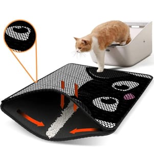 Katzenstreu-Matte – Mehrfarbig