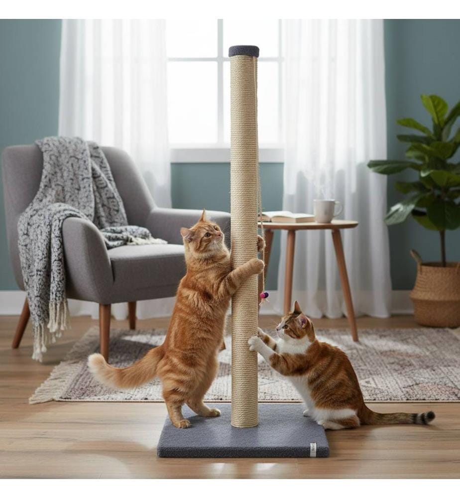 Kratzbaum für Katzen – Anthrazit