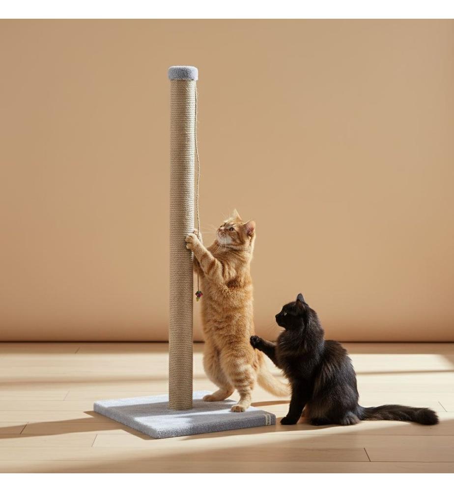 Cat Scratching Post - Gray