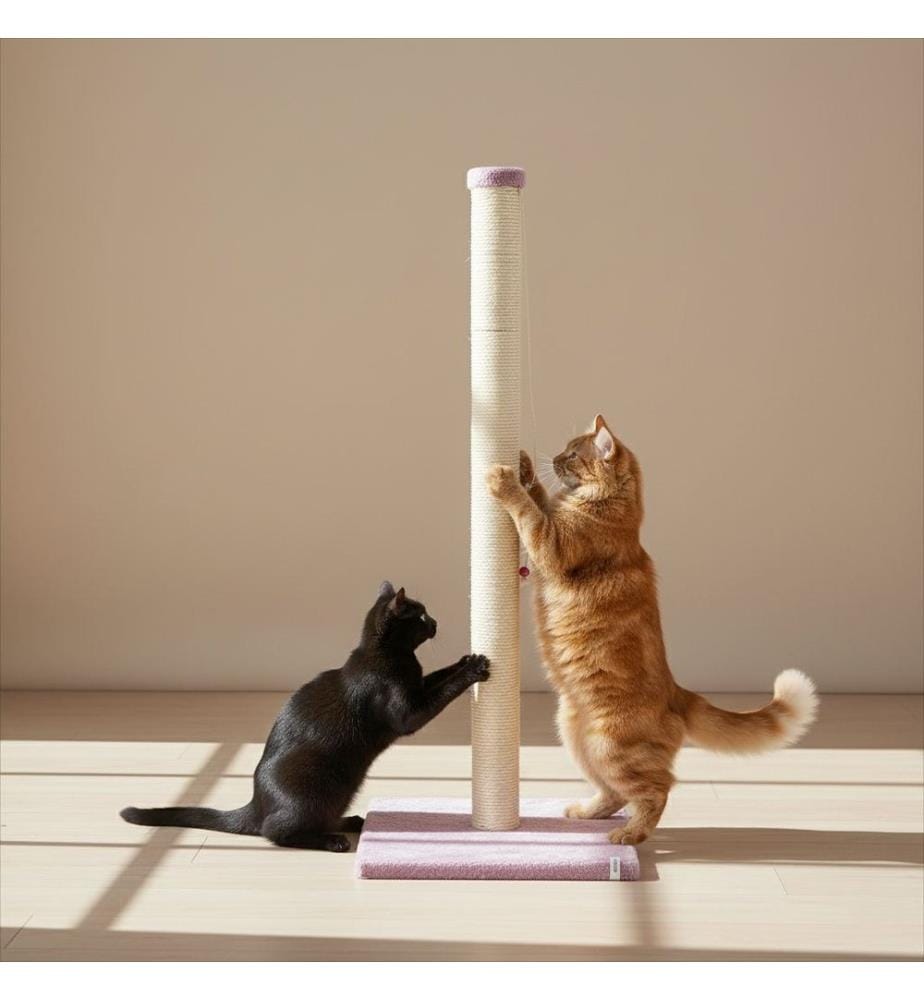 Kratzbaum für Katzen – Puderrosa