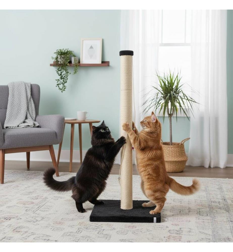 Kratzbaum für Katzen – Schwarz