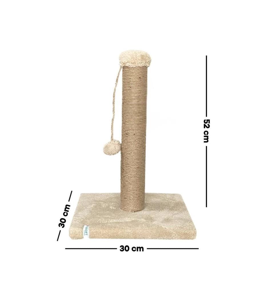Kratzbaum für Katzen – Beige