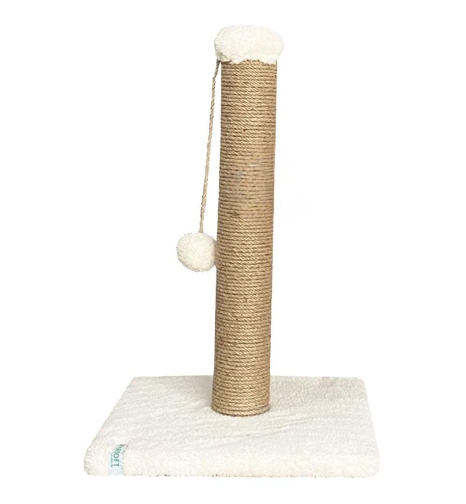 Kratzbaum für Katzen – Weiss