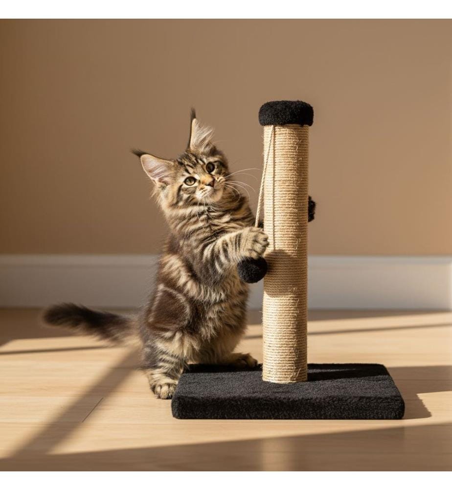 Kratzbaum für Katzen – Schwarz