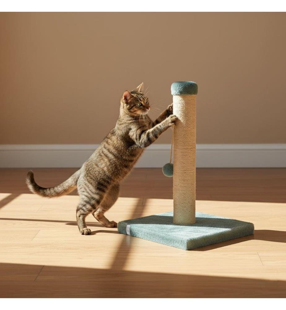 Kratzbaum für Katzen – Türkis
