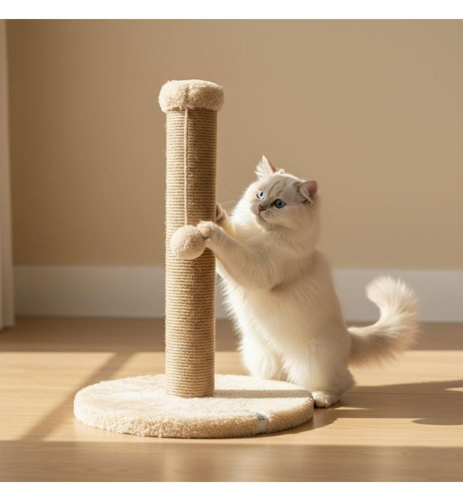 Kratzbaum für Katzen – Beige