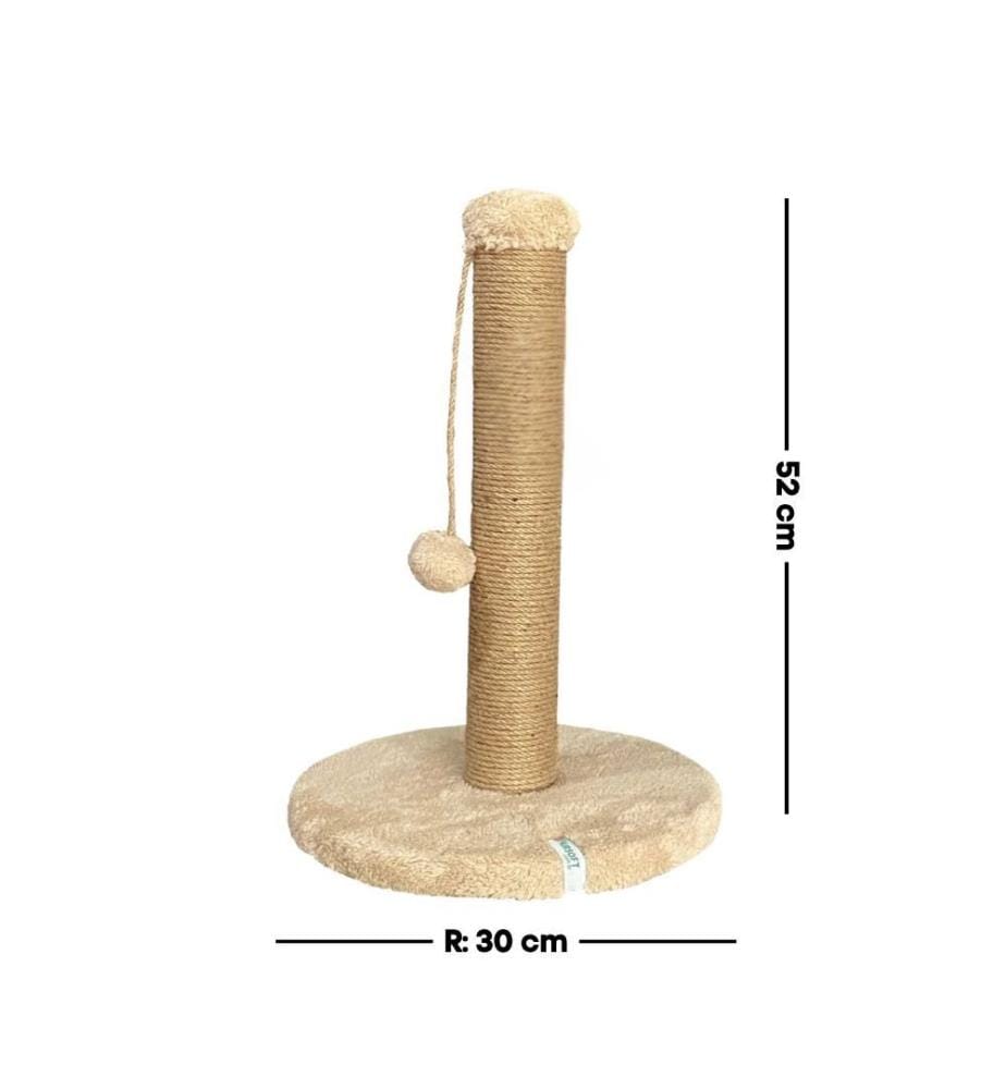 Kratzbaum für Katzen – Beige