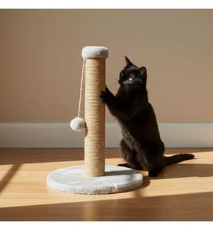 Kratzbaum für Katzen – Grau