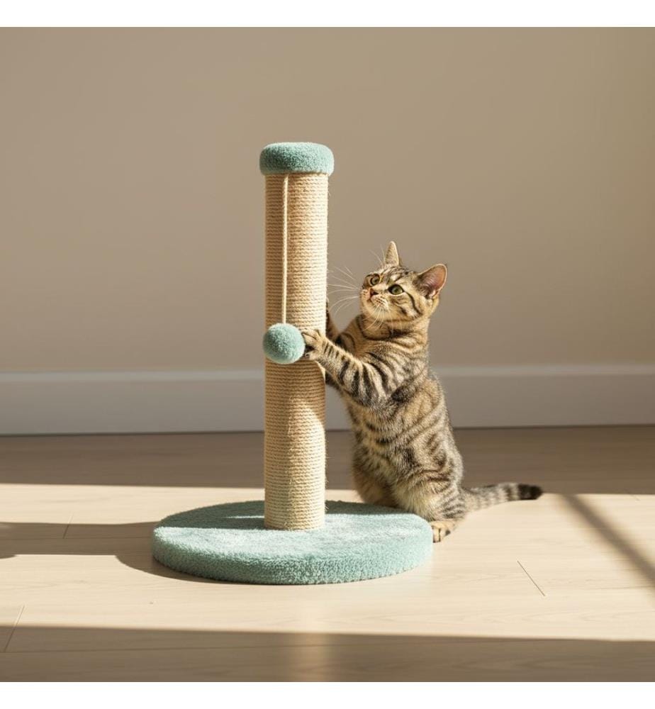 Kratzbaum für Katzen – Türkis