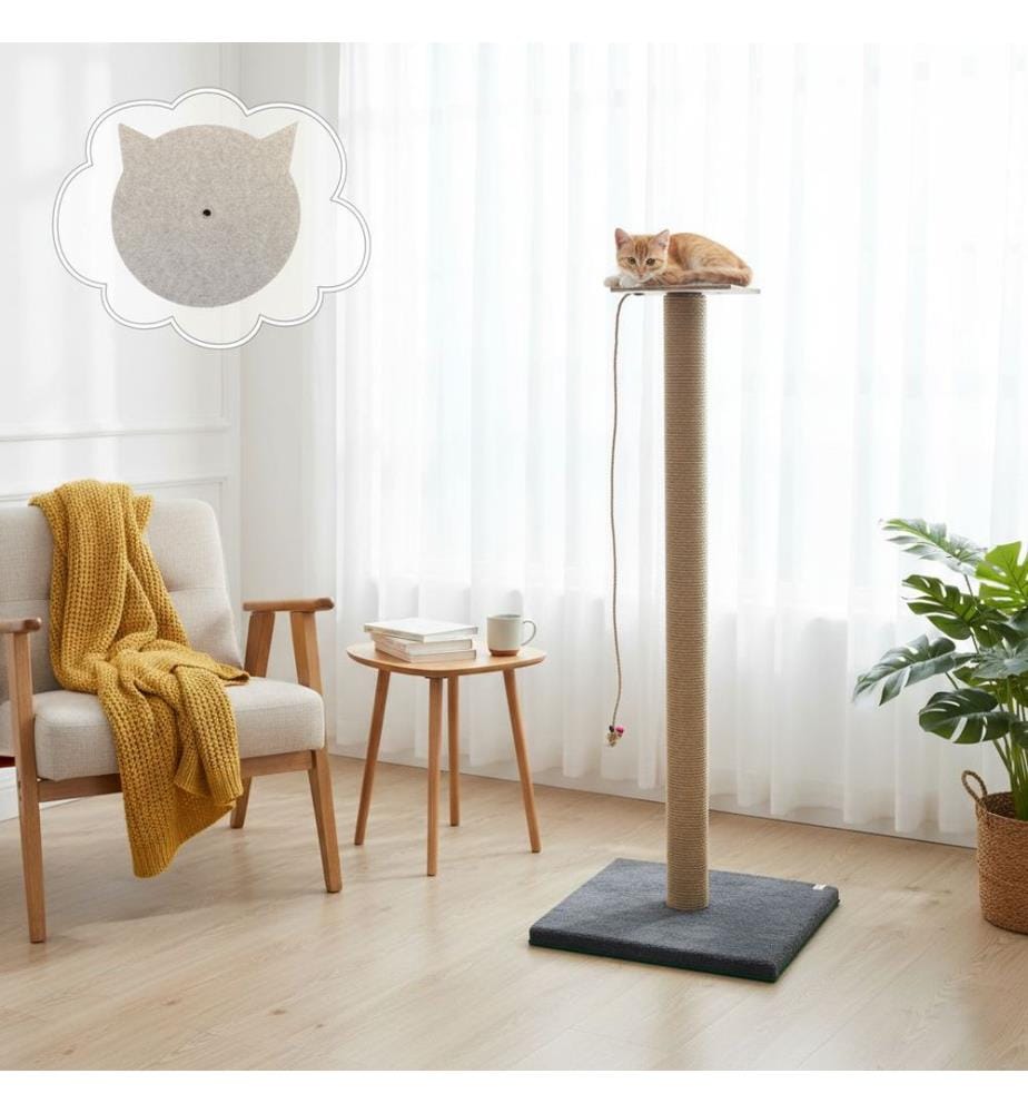 Cat Scratching Post - Anthracite