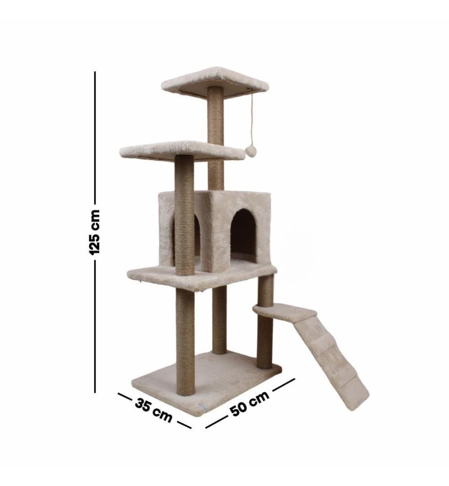 Katzenhaus – Beige