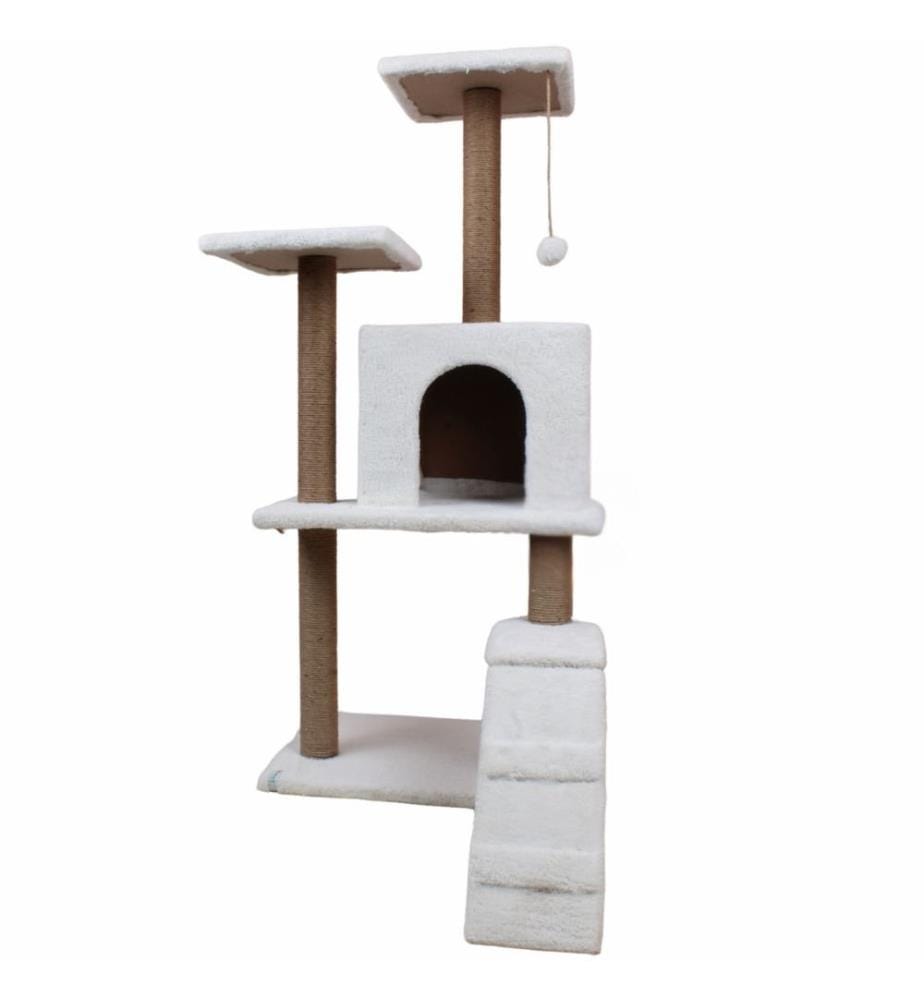 Maison pour chat - Blanc