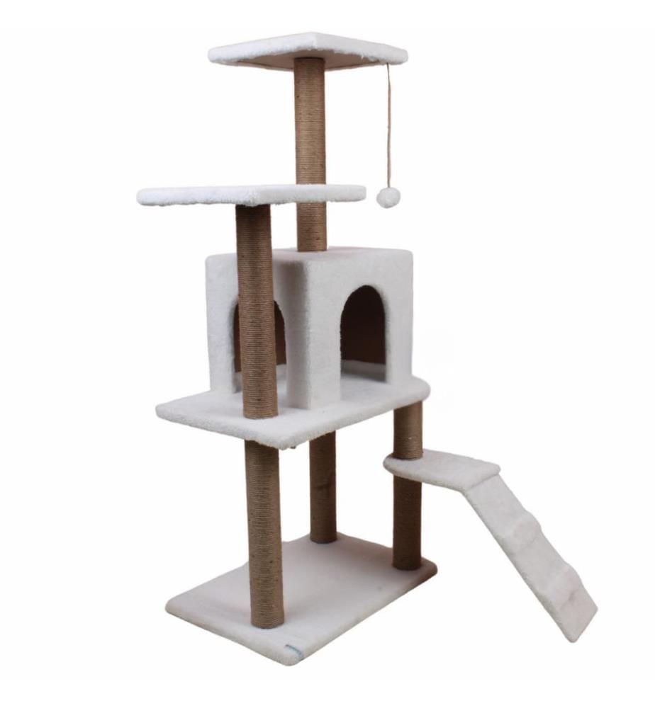 Maison pour chat - Blanc