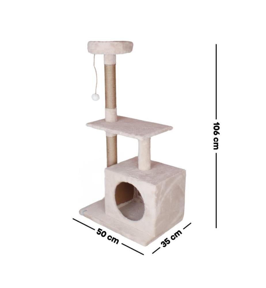 Katzenhaus – Beige