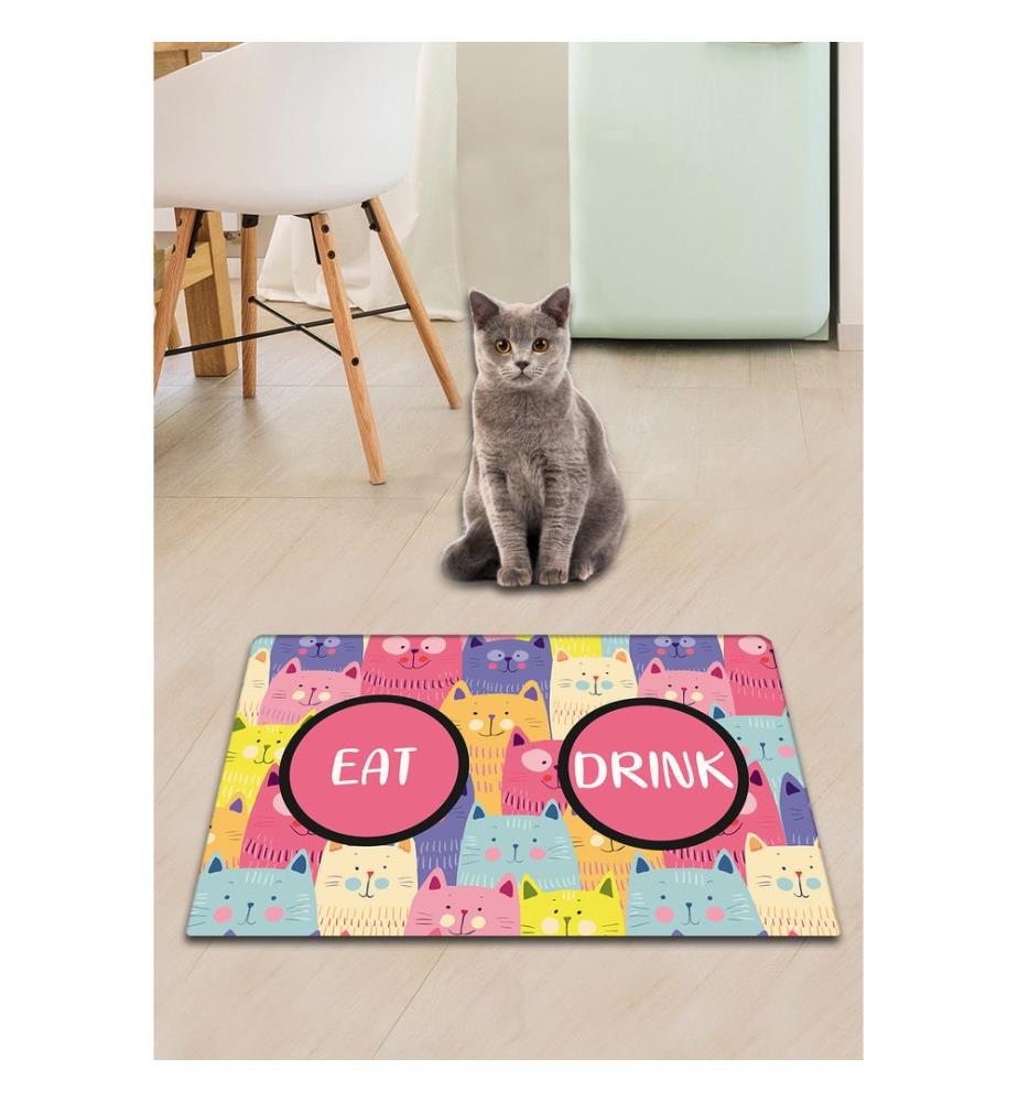 Cat's Multi Katzenstreu-Matte – Mehrfarbig