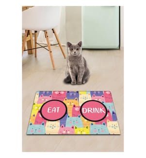 Cat's Multi Katzenstreu-Matte – Mehrfarbig