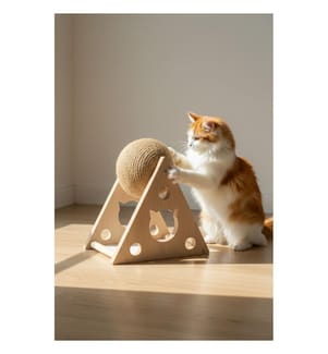 Katzenspielzeug – Beige