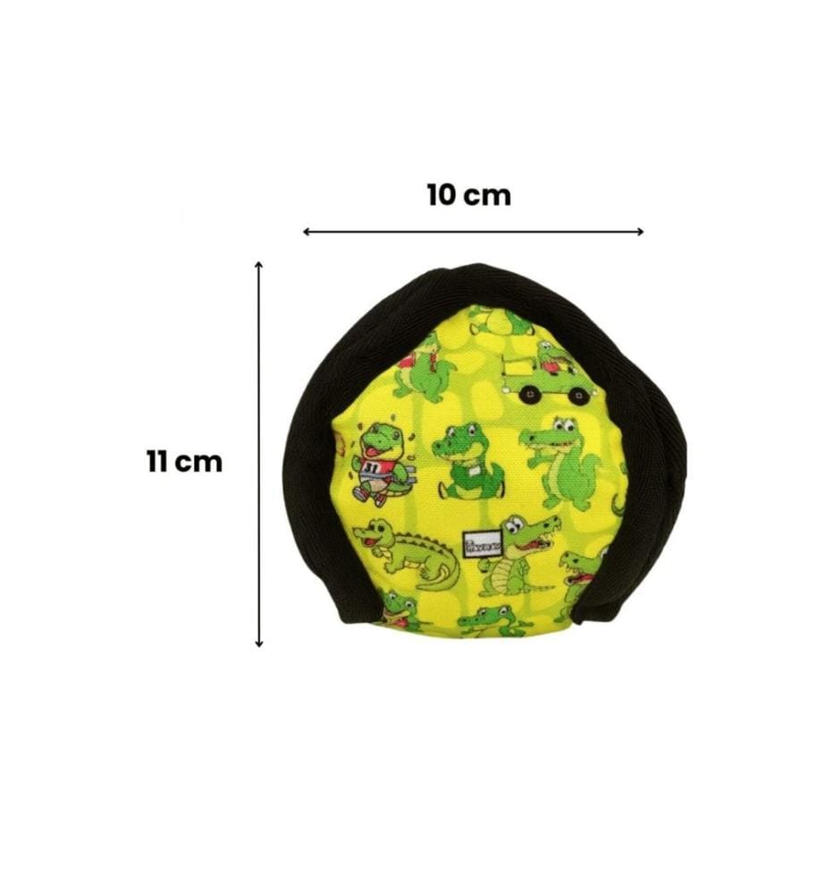 Dog Toy - Green, Yellow, and Black