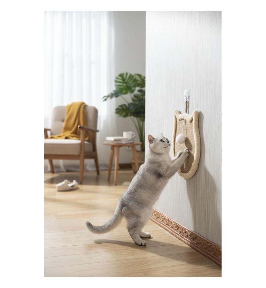 Katzenspielzeug – Cremefarben