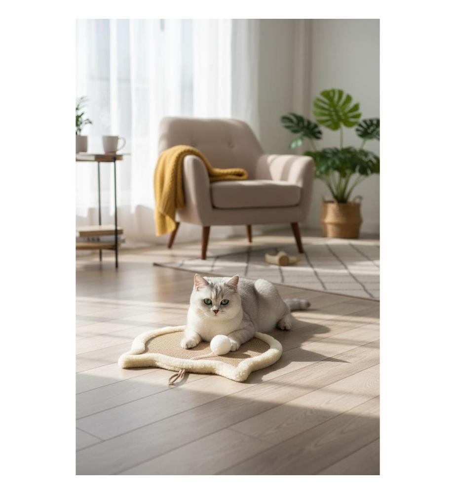 Katzenspielzeug – Cremefarben
