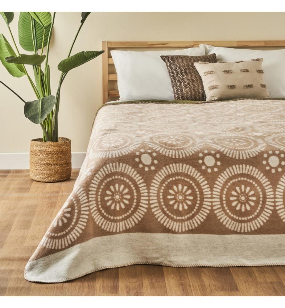 Couverture simple Oriane 150x200 cm - Beige