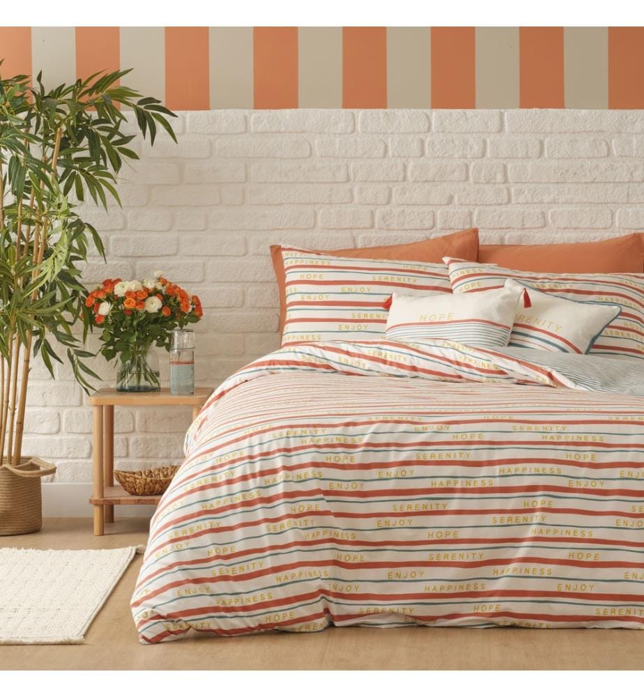 Kingsize-Bettdeckenbezug Serenity 240x220 cm - Mehrfarbig