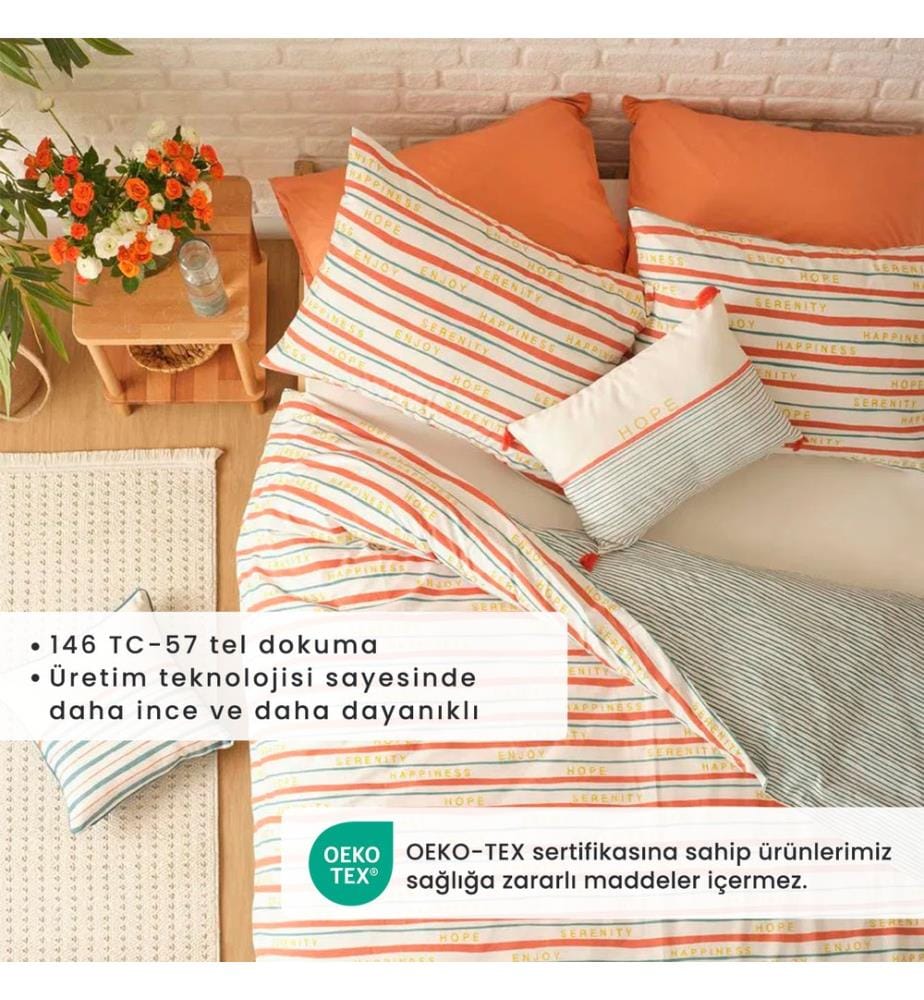 Kingsize-Bettdeckenbezug Serenity 240x220 cm - Mehrfarbig