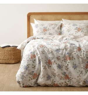 Housse de couette double Gwen 200x220 cm - Multicolore