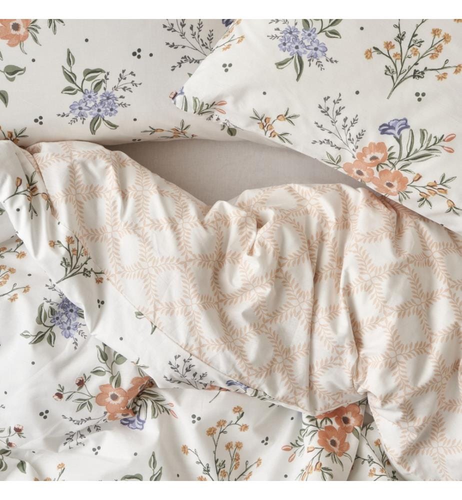 Double comforter cover Gwen 200x220 cm - Multicolor