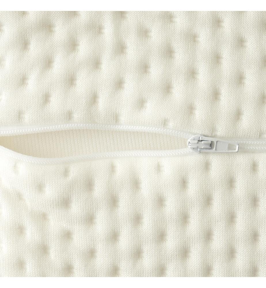 Oreiller Visco Orthopédique 55x35x12x10 cm - Blanc