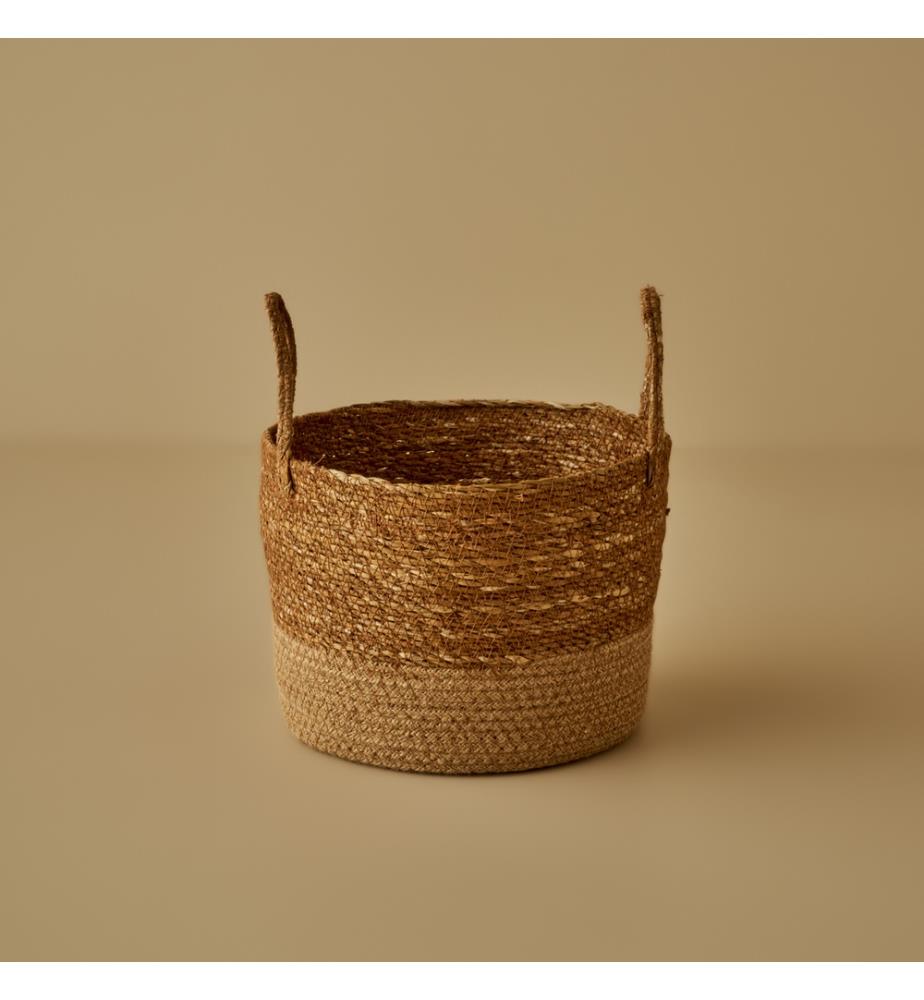 Deko-Korb Aster 25x21 cm - Natur