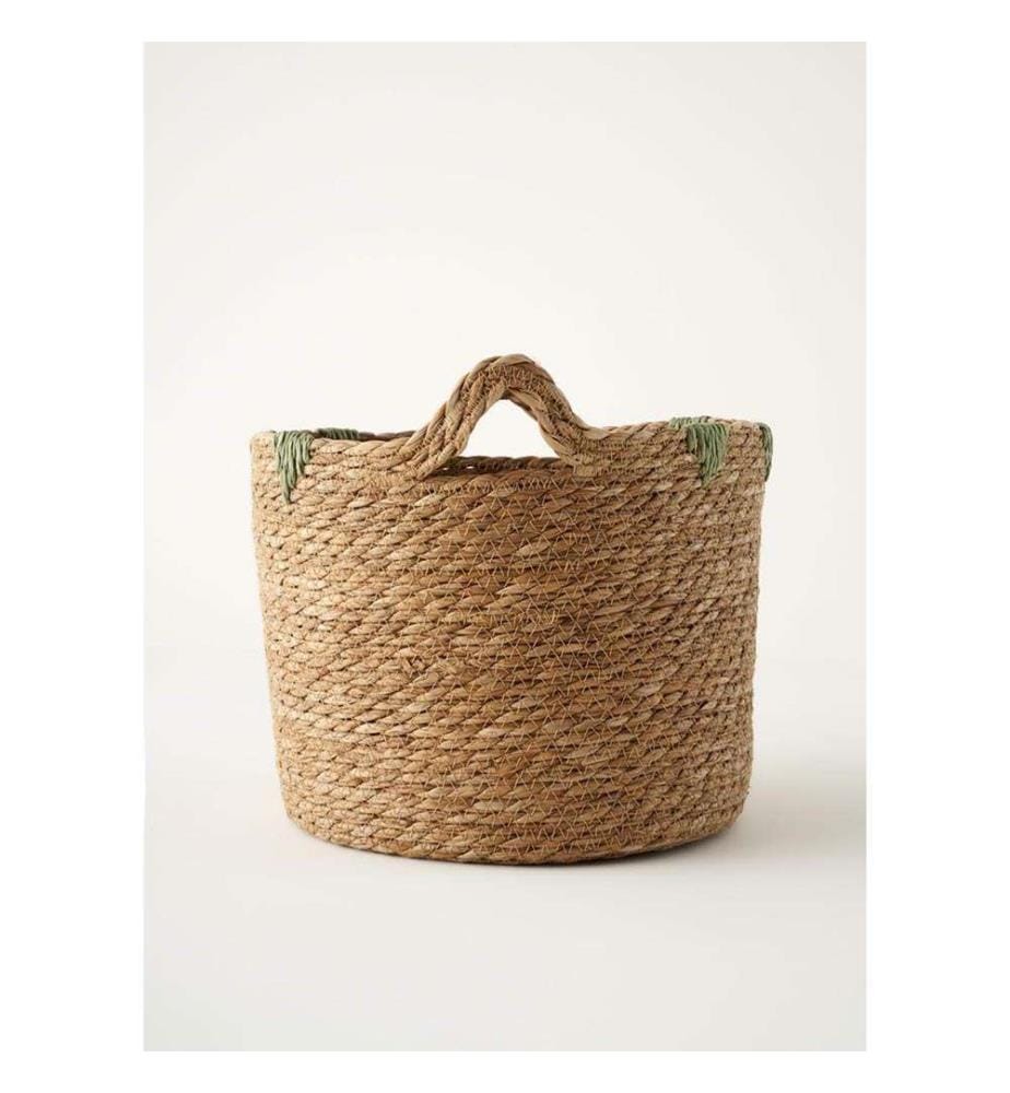 Cestino Auris con maniglia - Naturale