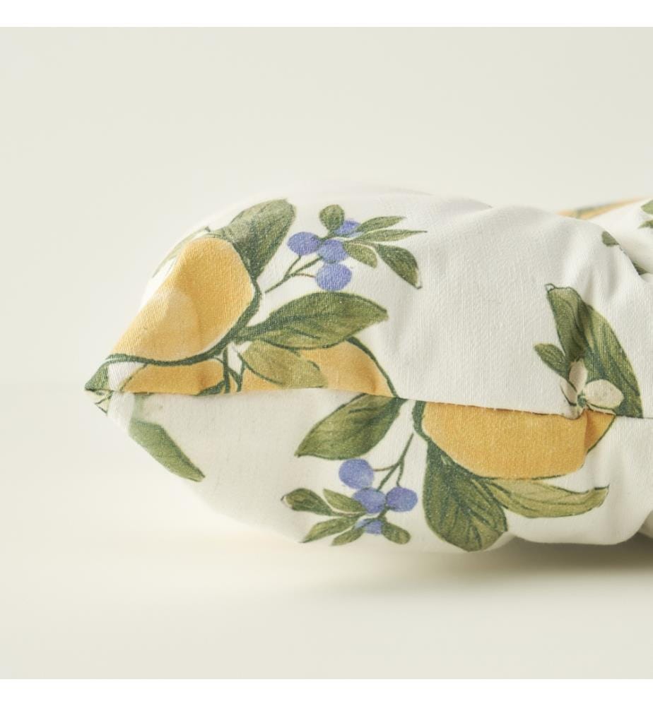 Coussin de chaise imprimé Lemoncello 40x40 cm - Jaune