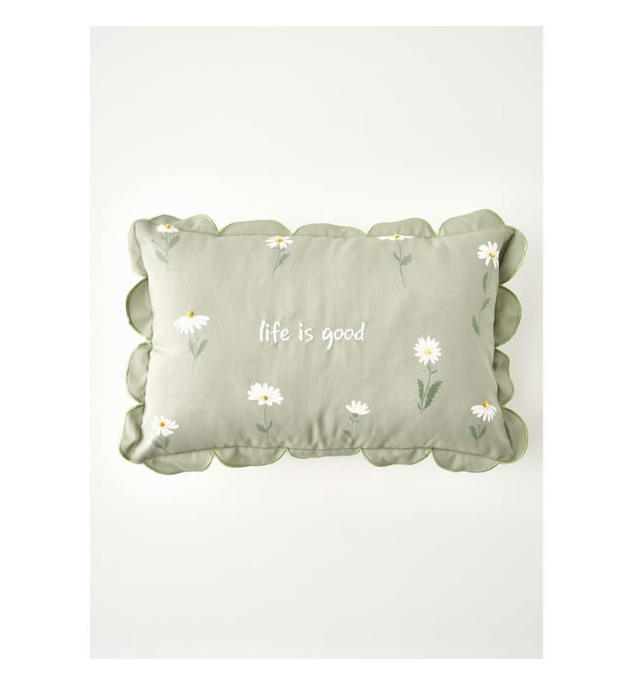 Fodera decorativa per cuscino con perline Daisy - Beige
