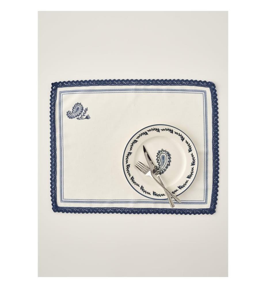 Set de Table Paisley Kopanakili - Bleu