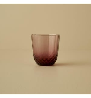 Verre taillé Colore 320 cc - Rose