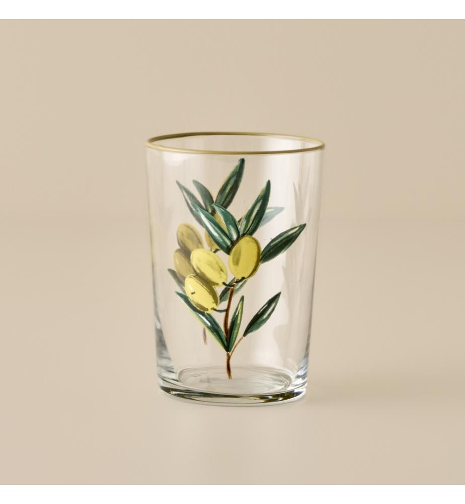 Verre à boissons gazeuses Olive 510 cc - Vert