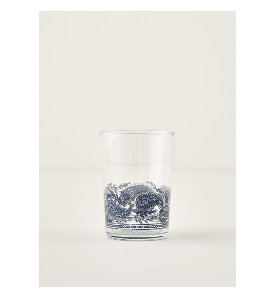 Verre à Boisson Paisley - Bleu