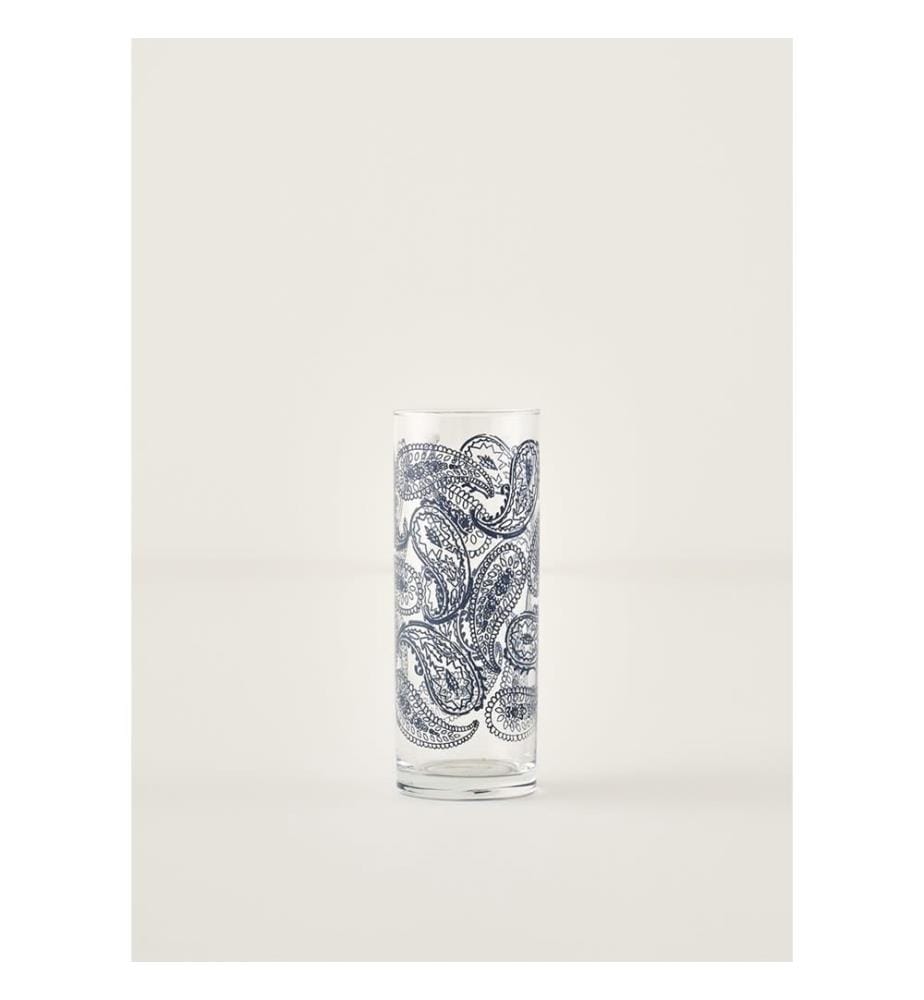 Verre à Raki Paisley - Bleu
