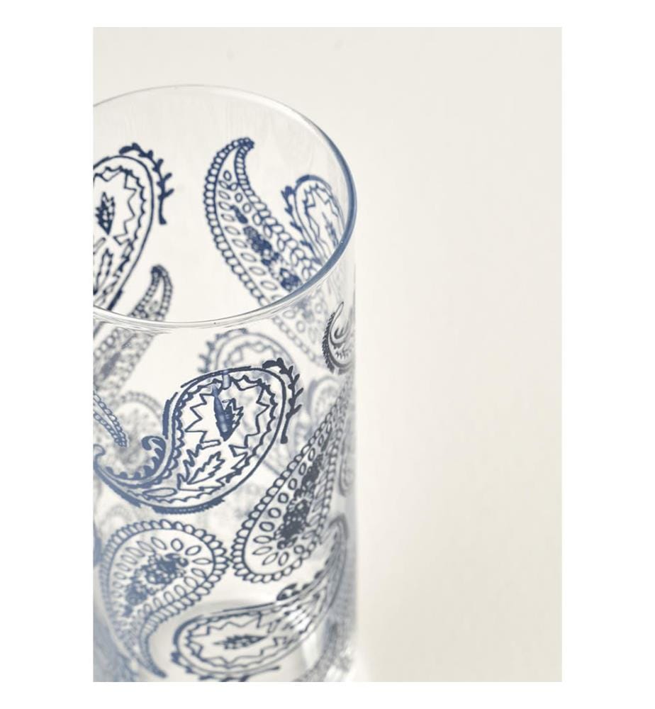 Verre à Raki Paisley - Bleu
