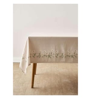 Nappe avec garnitures - 150x250 cm